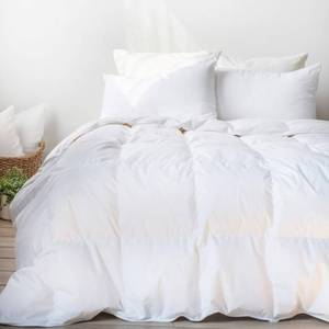 BOKSER Home Extra Warm Feather & Down Duvet Comforter Insert by King - Cal King