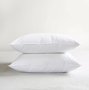 lot 12 image: 2 Pack Medium White Duck Feather & Down Bed Pillow UPC 810098938570