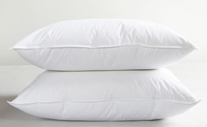 lot 29 image: 2 Pack Medium Down Alternative Bed Pillow Standard Size  BOKSER HOME