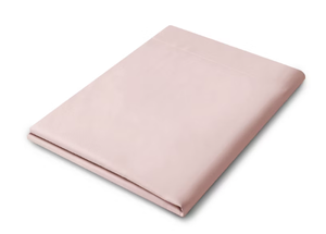lot 55 image: Size King Blush 100% Cotton Sateen Fitted Sheet Separate  BOKSER HOME