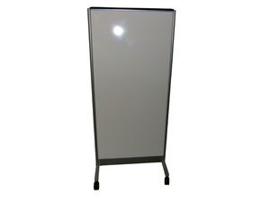 lot 30 image: Magnetic Whiteboard  Bulletin Board Combo on Wheels