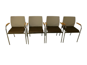 lot 181 image: 4 Stacking Chairs