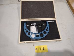 lot 112 image: Fowler 8-9 Micrometer...