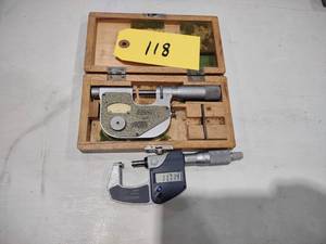 lot 118 image: (2) Micrometers...
