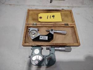 lot 119 image: (2) Micrometers...