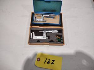 lot 122 image: (2) Micrometers...