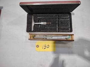 lot 130 image: (2) Micrometers...