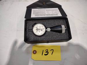 lot 137 image: Camfer Gage...