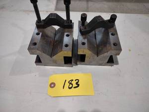 lot 183 image: (2) V-Blocks...