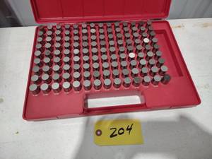 lot 204 image: MHC Plug Gage Set, .626-.750...