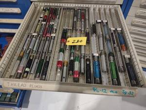 lot 230 image: Assorted Thread Plugs, Will Be Boxe...
