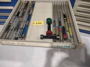 lot 232 image: Assorted Thread Plugs, Will Be Boxe...