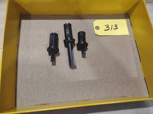 lot 313 image: (3) Broach Bars...