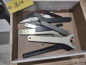 lot 314 image: Assorted Wrenches...