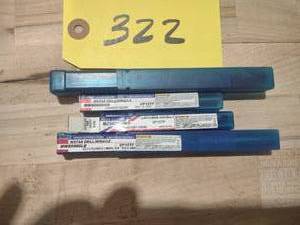 lot 322 image: Through Coolant Carbide Drills, New...