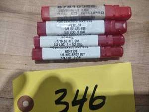 lot 346 image: Small End Mills...