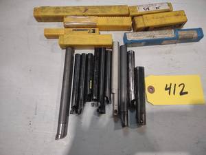 lot 412 image: Boring bars...