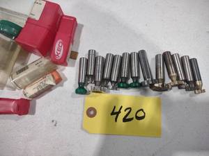 lot 420 image: T-Slot Cutters...