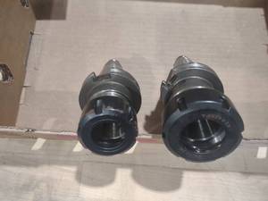 lot 274 image: (2) Cat 40 Toolholders...