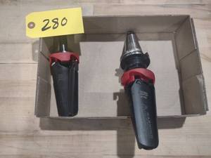 lot 280 image: (2) 34 Shaft Fans with (1) Cat 40...