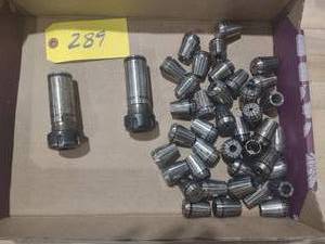 lot 289 image: (2) ER25 Toolholders with Collets...