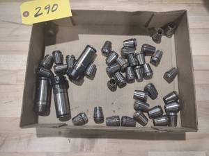 lot 290 image: (3) ER25 Toolholders with Collets...