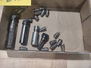lot 296 image: (4) ER16 Toolholders with Collets...