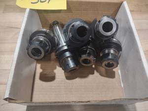 lot 301 image: (6) Cat 40 Toolholders...
