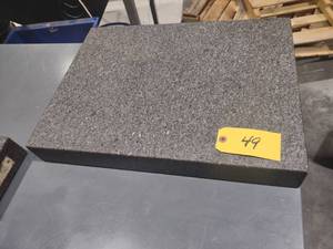 lot 49 image: Tru-Stone Granite Surface Plate, 24...
