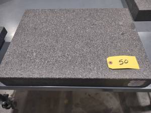 lot 50 image: Tru-Stone Granite Surface Plate, 24...