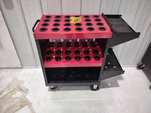 lot 29 image: Huot Tool Scoot, Holds (48)  Cat 40...