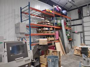 lot 76 image: (2) Sections Pallet Racking includi...