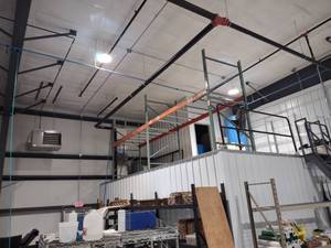 lot 77 image: (2) Sections Pallet Racking includi...