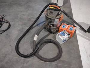 lot 538 image: Ridgid WetDry Vacuum with Filters...
