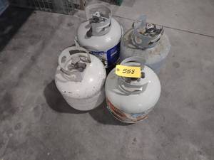 lot 558 image: (4) LP Tanks...