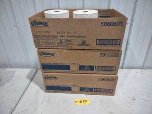 lot 570 image: (14) Rolls, Dispenser Roll Towels...