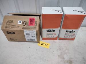 lot 571 image: (2) GOJO Refills...