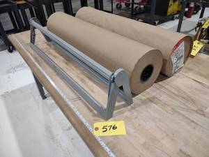 lot 576 image: Paper Dispenser with (2) 36 Rolls ...