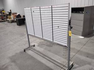 lot 587 image: Rolling 6 White Board...