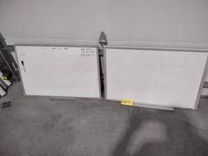 lot 605 image: (2) White Boards...