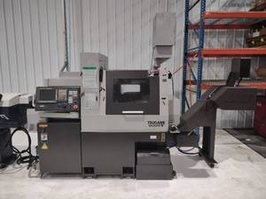 lot 2 image: Tsugami BO326-II Swiss Screw Machin...