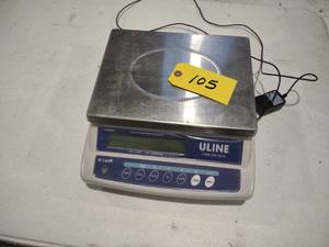 lot 105 image: Uline Digital Scale, Model H-1649, ...