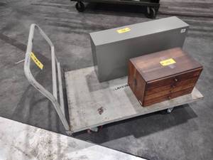 lot 463 image: Flatbed Cart, 48x30...