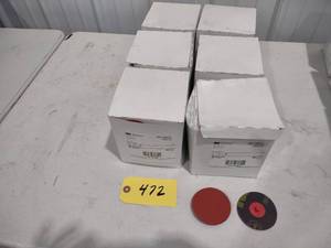 lot 472 image: (6) Boxes 3M Roloc 3x60 Grain Disc...
