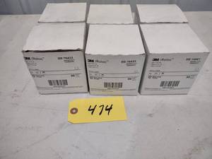 lot 474 image: (4) Boxes 3M Roloc 2 Discs, (2) 60...