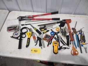 lot 481 image: Assorted Tools...