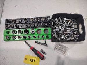 lot 489 image: Assorted Sockets...