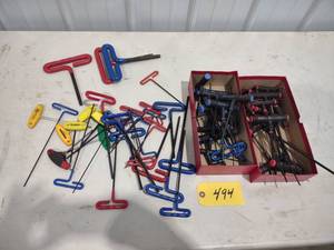 lot 494 image: Allen Wrenches...