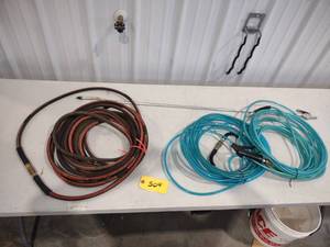 lot 509 image: (3) Air Hoses & Blow Gun...