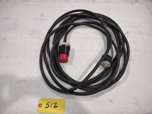 lot 512 image: 3 Phase Ext. Cord, 33x 414...